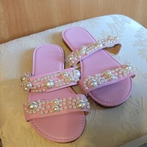 Pink Pearl Double Band Slide
